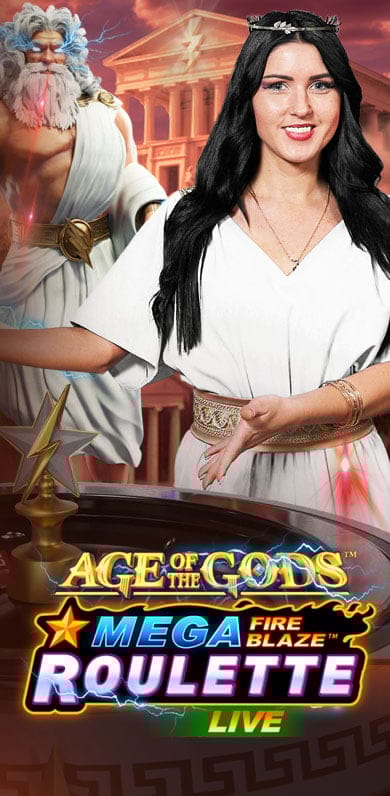 Mega Fire Blaze Age of the Gods Roulette Live in oy_new