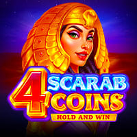 4 Scarab Coins: Hold and Win in on_bestnewgame