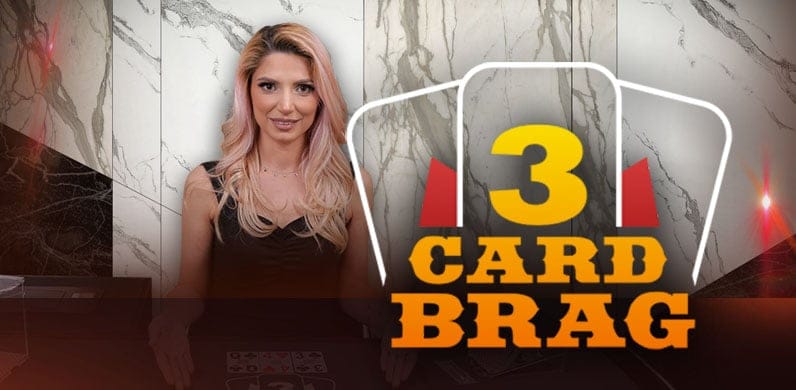 3 Card Brag in Livepoker