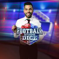 Football Studio Dice in game shows
