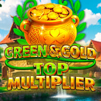 Green and Gold Top Multiplier in All Slots